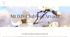 Desktop Screenshot of momsclubofarvada.org